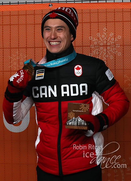 Patrick Chan of Team Canada, Gold