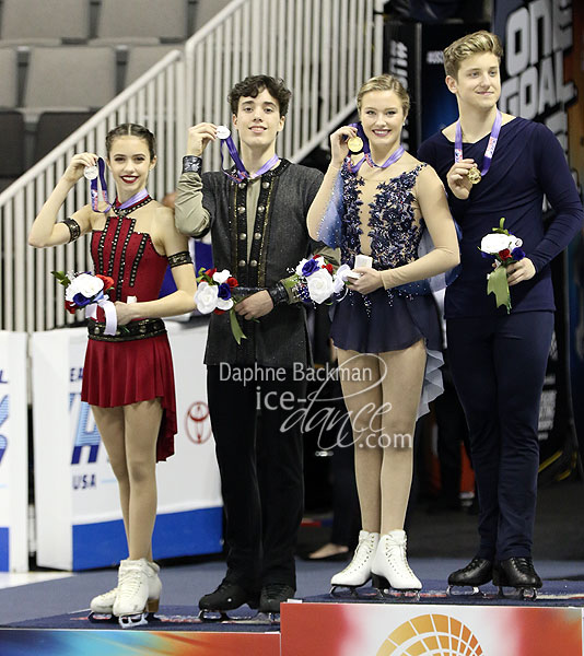 The medalists