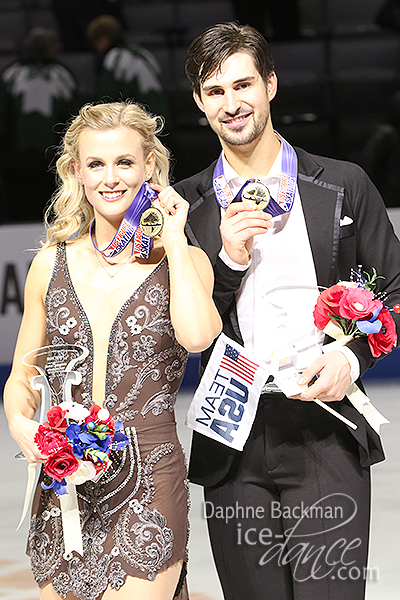 Madison Hubbell & Zachary Donohue (gold)