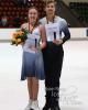 Bronze medalists Christina Carreira & Anthony Ponomarenko (USA)