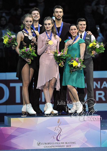 The medalists