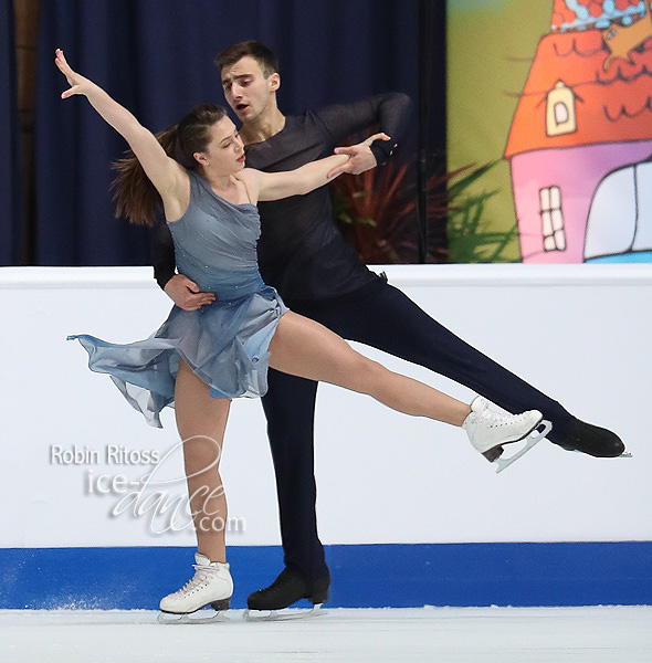 Darya Popova & Volodymyr Byelikov (UKR)