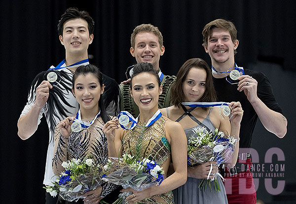 The medalists