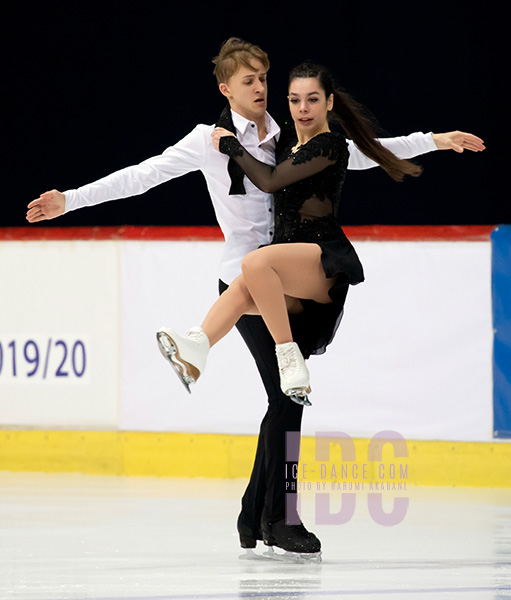 Michaela Sewall & Oleksandr Kolosovskyi (ISR)