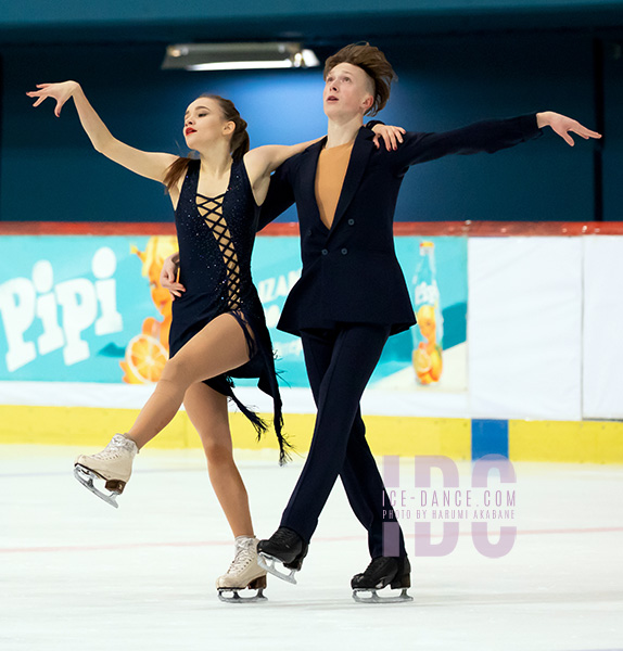 Karina Sidarenka & Maksim Yalenich (BLR)