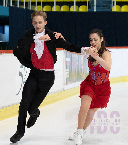 Michaela Sewall & Oleksandr Kolosovskyi (ISR)
