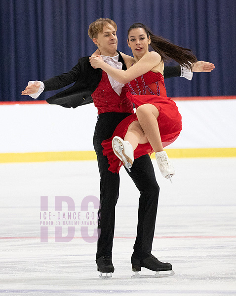 Michaela Sewall & Oleksandr Kolosovskyi (ISR)