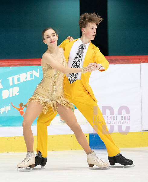 Karina Sidarenka & Maksim Yalenich (BLR)