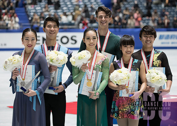 The medalists