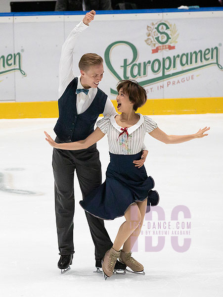 Yuka Orihara & Juho Pirinen (FIN)
