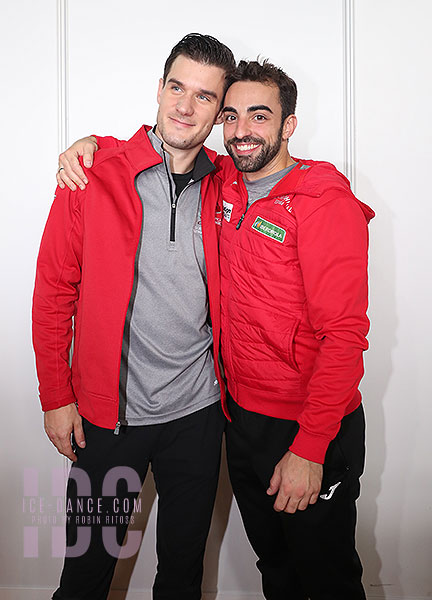 Nikolaj Sorensen (CAN) and Adrian Diaz (ESP)