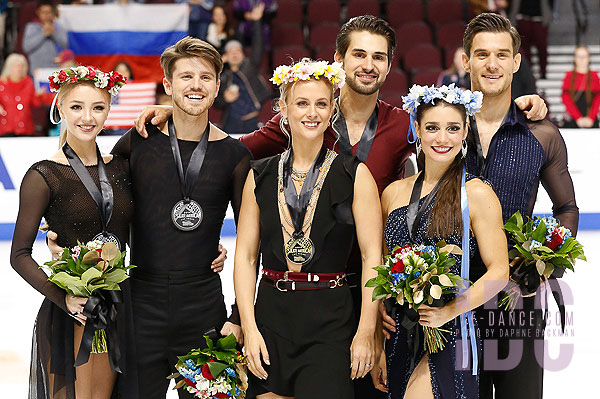 The medalists