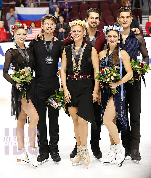 The medalists