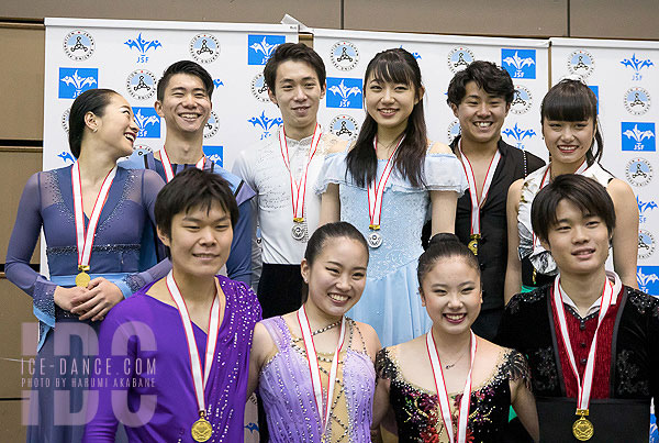 The medalists