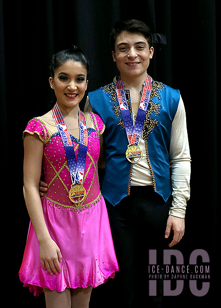 Novice - Elliana Peal & Ethan Peal (gold)