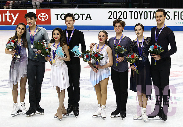 The medalists