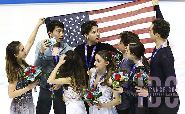 The medalists