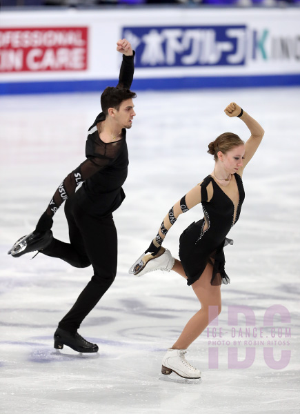 Evgeniia Lopareva & Geoffrey Brissaud (FRA)