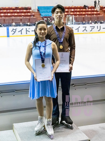 Gold - Kiria Hirayama & Aru Tateno (Senior)