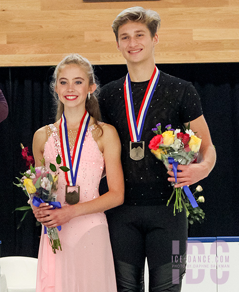 Bronze - Leah Neset & Artem Markelov (USA)