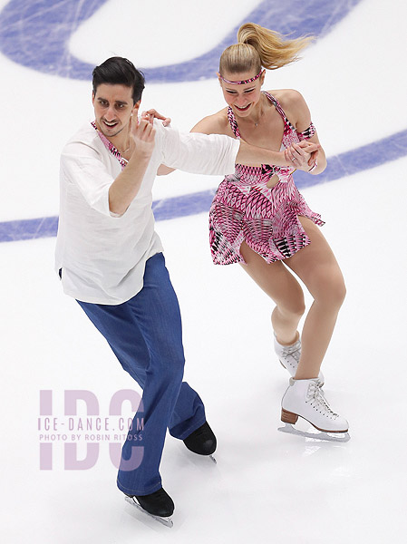 Caroline Moscheni & Francisco Fioretti (ITA)