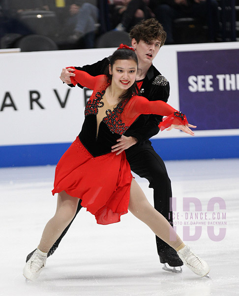 Olivia Dietrich & Eduard Pylypenko