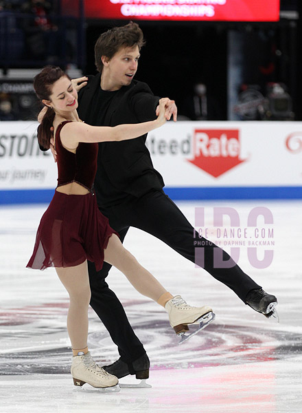 Cayla Cottrell & Uladzislau Palkouski