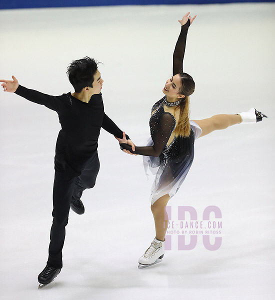 Katarina Wolfkostin & Jeffrey Chen (USA)