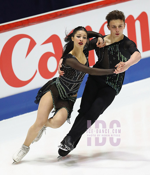 Celina Fradji & Jean-Hans Fourneaux (FRA)