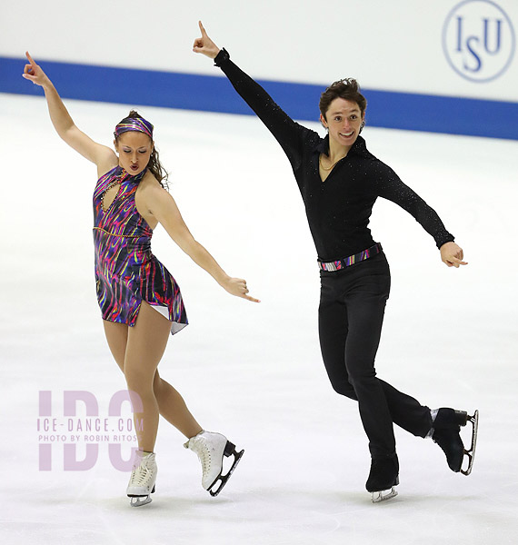 Olivia Oliver & Joshua Andari (POL) 